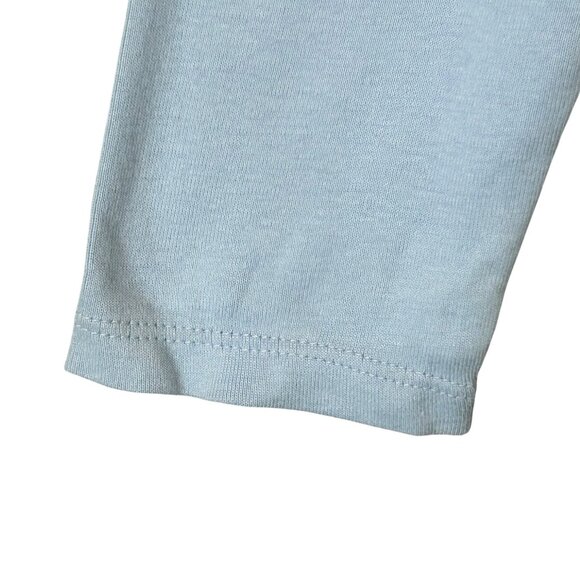 Gap Kids Light Blue V-Neck Top With Satin Trim Girls Size 12 NWT - Picture 4 of 13